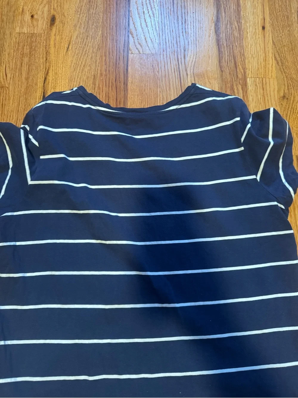 Ralph Lauren women’s Navy Stripe V-Neck Tee